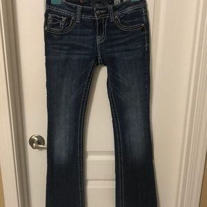 Miss Me dark blue Boot cut jeans